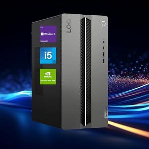 Lenovo LOQ i5 RTX 4060 Premium Gaming Tower Desktop, i5-14400F(Beats Intel i7-13700H), NVIDIA GeForce RTX 4060, 32GB DDR5 RAM, 1TB SSD, Wired KB & Mouse, Wi-Fi 6, Windows 11 Pro