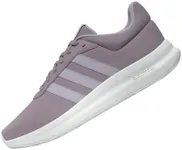 adidas Women's Lite Racer 4.0 Sneaker, Preloved Fig/Silver Dawn/Silver Dawn, 8