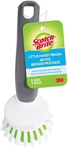Scotch-Brite Little Handy Scrubber, Compact, Non Scratch Bristles, Scrub Brush