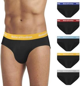 Natural Feelings Slip Calzoncillos de Hombre Cómoda y Ultra Suave Algodón Elástic Slip Hombre M