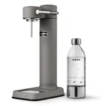 aarke Carbonator lll, Sparkling & Carbonation Water Machine, Stainless Steel with PET BPA-Free Reusable Bottle Volume 800 mL