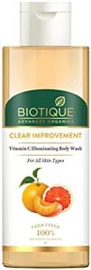 Biotique Advanced Organics Clear Improvement Vitamin C Illuminating Body Wash 200Ml