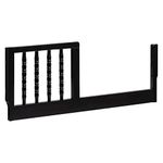 DaVinci Jenny Lind Mini Toddler Bed Conversion Kit in Ebony