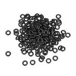 uxcell Nitrile Rubber O-Rings 8mm OD 4mm ID 2mm Width, Metric Sealing Gasket for Automotive Machine Plumbing, Pack of 200