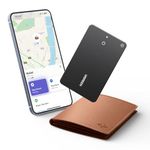 UGREEN FineTrack Slim Smart Finder Compatible with Apple Find My (iOS Only), 1.7mm Ultra-Slim Wallet Finder, IP68 Waterproof Rechargeable Bluetooth Tracker Card for Wallet, Key, Luggage Tags