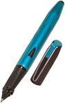 ONLINE Rollerball Switch Plus, ink cartridge roller and touch pen, ergonomically shaped, for left- and right-handed,stylus tip for tablet & smartphone, multifunction-pen incl. ink cartridge, petrol