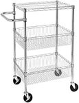 Honey-Can-Do 3 Shelf Chrome Storage