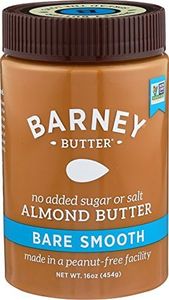 Barney Butter Almond Butter, Bare Smooth, 16 Ounce (Pack of 3)