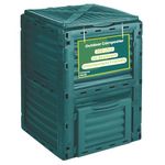 My Garden Composter 300L Compost Bin Outdoor Eco-Friendly Garden Compost Bins for Household Waste - Large Capacity Compost Bin Gardens Converter No Tools Required