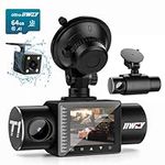 iiwey Dash Cam Front Rear and Insid