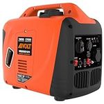 AIVOLT 1800W Petrol Inverter Generator 4 Stroke 80cc Engine Portable Silent Generator for Camping, Jobsites, Home Use-Pure Sine Wave, Super Lightweight