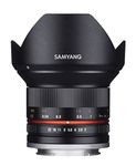 Samyang SY12M-E-BK 12mm F2.0 Ultra Wide Angle Lens for Sony E Cameras, Black