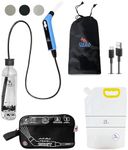 Orca Portable Travel Bidet Bottle Handheld Personal Sprayer, Electric Travel Bidet Camping Bathroom Personal Hygiene Cleaning Baby Care Toilet Sprayer Cleaning + 2 L Pouch