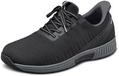 Orthofeet Men's Orthopedic Black an