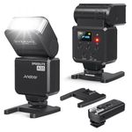 Andoer A35 Camera Flash Speedlite Wireless for Canon, Sony, Nikon, Panasonic, Olympus, Pentax, and Other DSLR Cameras - Features GN32, 1-4s Recycle Time, Universal Hot Shoe, and Trigger Transmitter