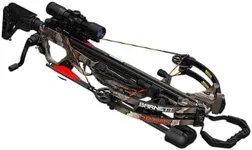 Barnett DRT405 Crossbow with 4x32mm Multi-Reticle Scope, 2 Arrows, Quiver, with Crank Cocking Device