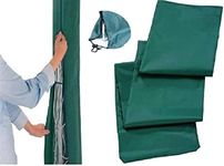 EasyShopping247®UK - Rotary Airer Cover (Green) Universal Fit with Zip and Drawstring to tighten Airer.Rotary Line Cover is Weather Resistant | Protection for Garden Dryer, Parasol,Airer.