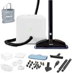 Dupray Neat Steam Cleaner with 40-Piece Accessory Kit – Powerful, Multipurpose Steamer for Chemical-Free Deep Cleaning on Floors, Cars, Tiles, Grout, Upholstery and More (UK Plug)