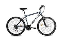 Outroad 26 Inch Mountain Bike, 21-Speed/High-Carbon Steel/Aviation Grade Frame MTB, Dual Disc/V Brake, Adjustable Ergonomic Seat Bycycle for Men Women Adult, Quick Assembly in 20 Minutes