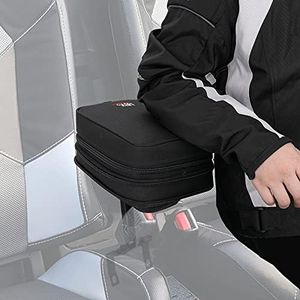 KEMIMOTO UTV Armrest Safe 1680D High-Density Armrest Safe Console Storage Bag Compatible with Polaris RZR 900/900 S / 1000/1000 S / 1000 XP/XP 1000 Turbo