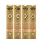 Gonesh Collection Sandalwood – 4 Pack-Extra Rich Incense, Set of Four 20-Stick Piece - GOA4SA