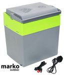 Marko Cool Box Food Drinks Cooler Electrical Heater Portable (30 Litre Electrical Coolbox)