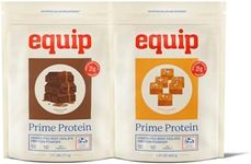 Equip Foods Prime Protein Powder Chocolate & Prime Protein Powder Salted Caramel