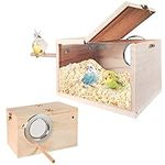 Parakeet Nesting Box, Transparent B
