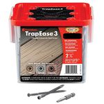 Fastenmaster Fmtr3-212 2-1/2" Trapease 3 Composite Deck Screw Trex-Clamshell - 100 Square Feet
