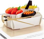 Hallmark Signature Paper Wonder Pop Up Birthday Card (Sushi, Everything That Makes You Happy) (1299RZH1141)