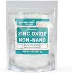 Unpretentious Non-Nano Zinc Oxide, Pure & Uncoated, Convenient Resealable Bag for Storage (16 Ounce)