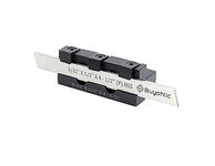 Adjustable Center Height Parting Cut Off Tool Holders for Metal Lathe Machines (Blade-3/32'' x 1/2'' x 4-1/2'' (8mm Shank))