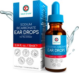 Medi Grade Ear Drops – Sodium Bicarbonate Solution for Ear Wax Removal