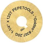 PepeTools JRM2 1.25 inch Large Blade TiN Coated"Goldies" 307.20G