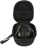 Khanka Hard Travel Case for 3M PELTOR SportTac Hearing Protector Headphones(case only