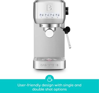 CASABREWS Espresso Machine, Silver – 3700 Series