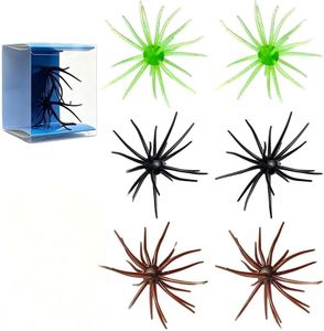 2026 Upgraded Sea Urchin Shape Fishing Lure, Simulation Sea Urchin Bait, Versatile Soft Bait for Bass Fishing, Durable TPR Material Swimbait for Lake Fishing (Mix-2)