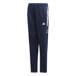 adidas Unisex Kids Con21 Tk Pnt Y Pants, Team Navy Blue/White, 11-12 Years UK