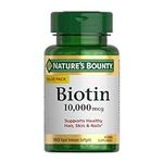 Nature's Bounty Biotin, Supports He