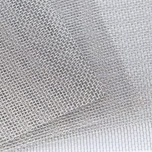 NUOOO Wire Mesh Sheets Stainless Steel Woven Meshes Screen Filter Panels Vent Metal Rodent Gauze Net for Mice Proof Rat Insect Control in Garden Home 30x42 CM Silver