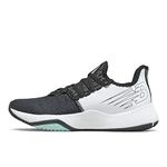 New Balance Women's FuelCell 100 V1 Cross Trainer, Black/Outerspace/White Mint, 6 Wide