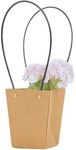 10Pcs Kraft Paper Flower Gift Bags 