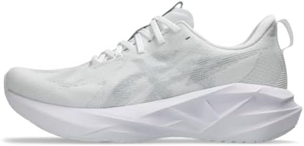 ASICS Men's NOVABLAST 5 Running Shoes, 11, White/Piedmont Grey
