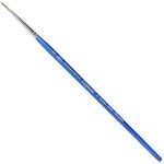Winsor & Newton Cotman Watercolour Blended Synthetic Bristle Brush - Series 111 - Round - Short Handle - Size - 2, Thin & Thick Fibres for Colour Carrying Capacity, Perfect Point, Strength & Spring