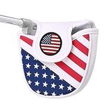 USA Mallet Putter Cover Headcover M