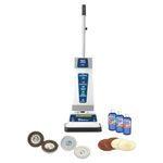 Koblenz P-820 B Shampooer/Polisher Cleaning Machine with T-Bar Handle, Blue/Gray