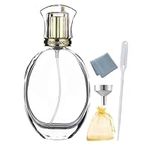 Elfenstall- Classic 50ml 1.7oz Thick Empty Refillable Glass Perfume Bottles Fine Mist Spray Bottle Sprayer Refillable Container Gift Bag