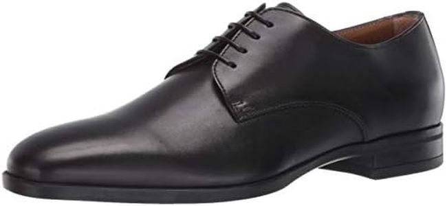 BOSS Men's Derby Oxford, Black, 9.5