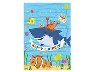 Amscan 371624 Folded Loot Bags | Ocean Buddies, Multicolor