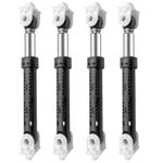 4 Pack 8182703 Washer Shock Absorber Compatible with kenmore/maytag/whirlpool/kitchen aid Washers Replaces 8182703,AP3868181,AP6011831,1173231,8181646,PS11745030,PS989596-1 Year Warranty